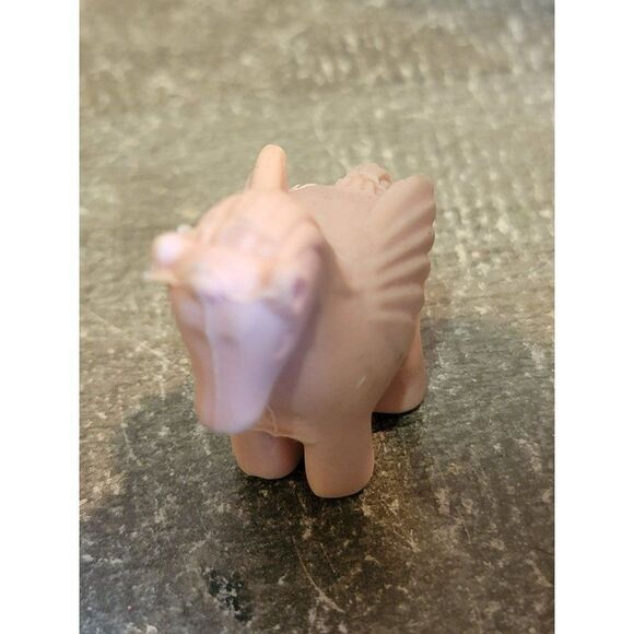 Light pink eraser Pegasus unicorn Pony mythical toy figure - Picture 2 of 4